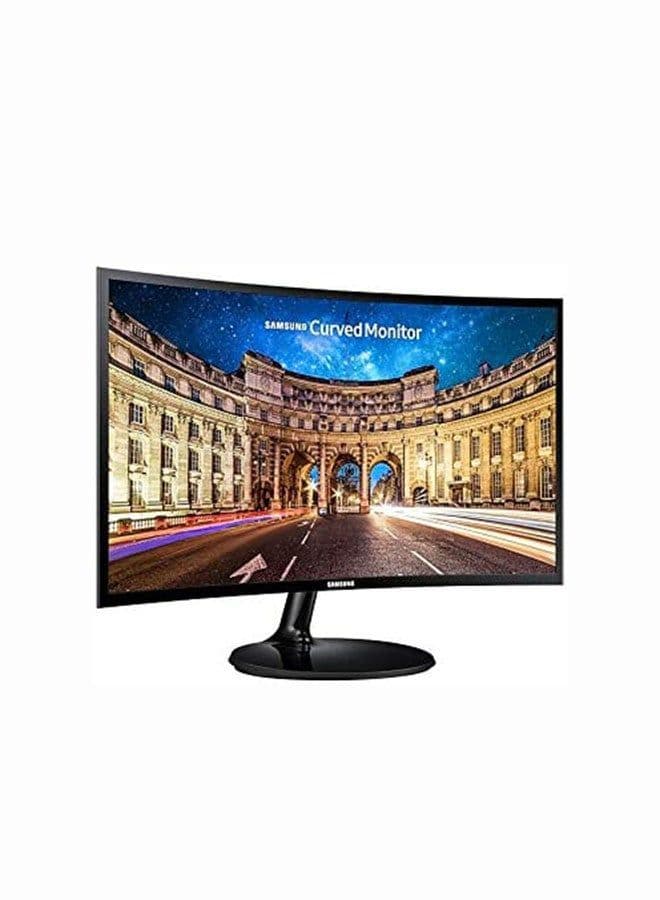 24-Inch Full HD Curved Monitor Black image - FreshCart