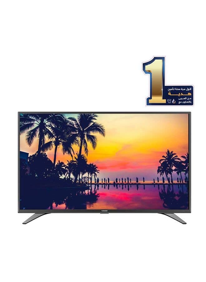 TORNADO Smart LED TV 43 Inch Full HD With Built-In Receiver, 2 HDMI and 2 USB Inputs 43ES1500E Black - WE Offer (50 GB Free for 1 Month) 43ES1500E Black image - FreshCart