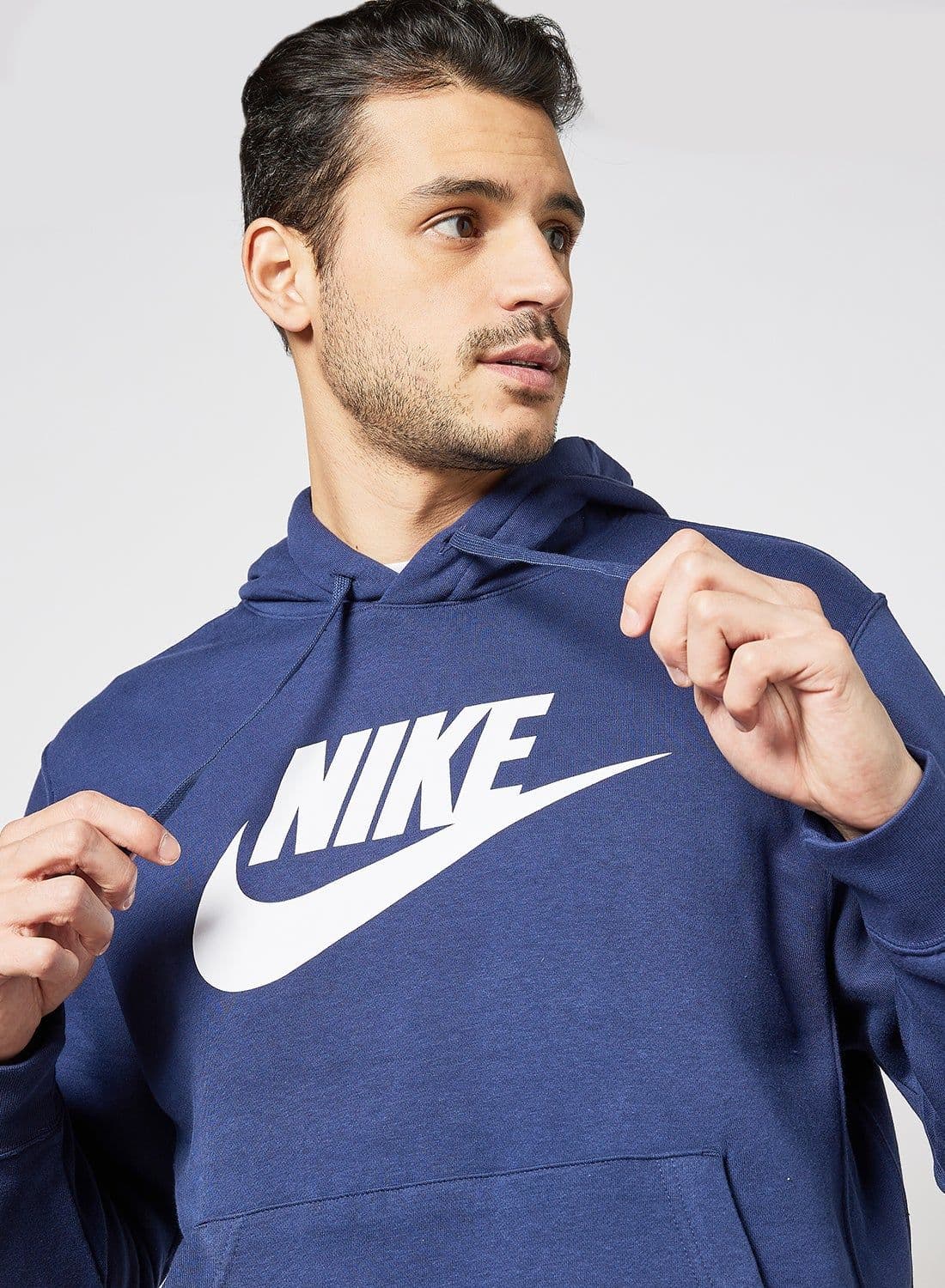 Sportswear Club Graphic Hoodie Blue image - FreshCart