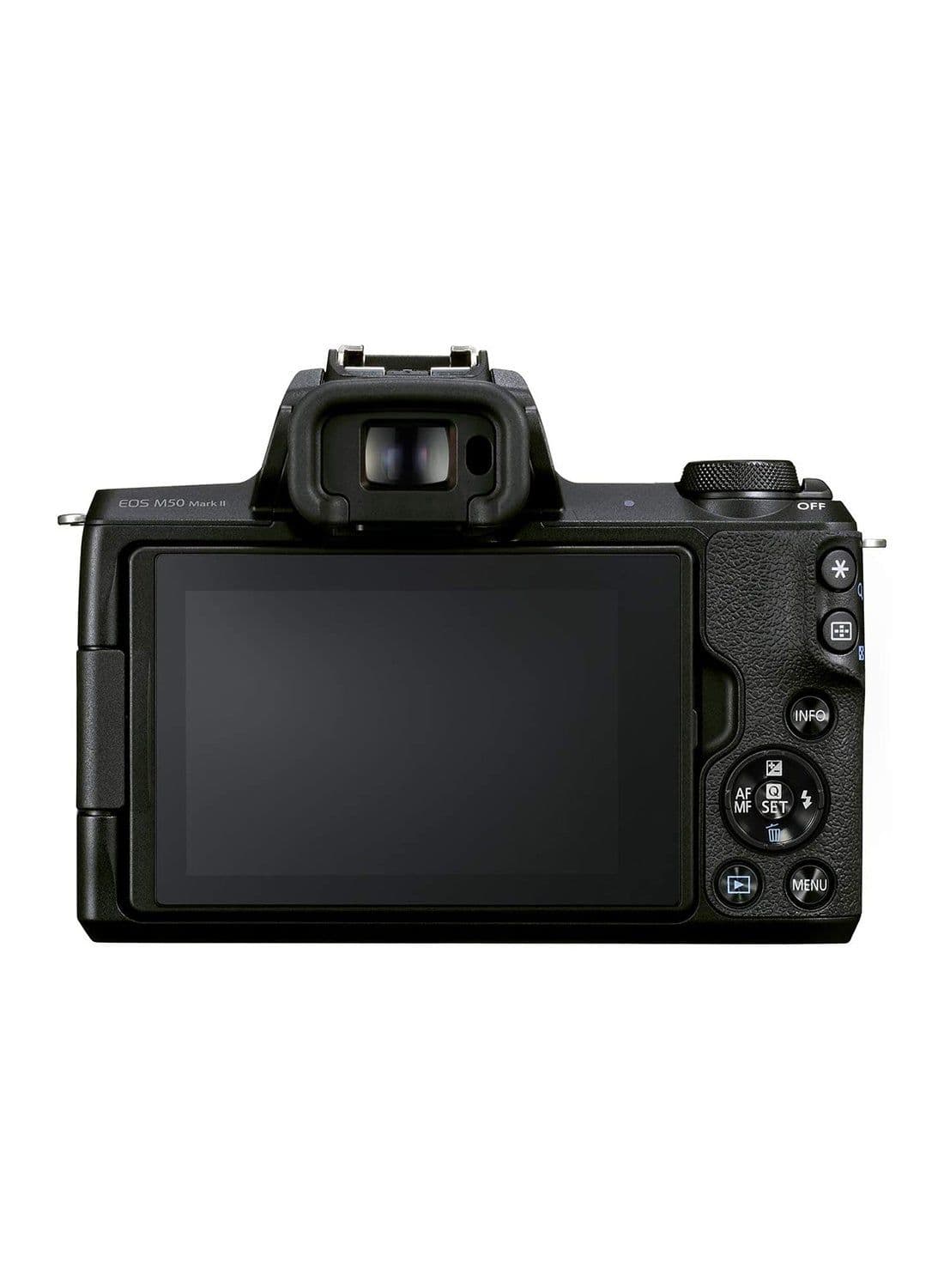 EOS M50 Mark II Mirrorless Digital Camera With 15-45mm Lens Black image - FreshCart